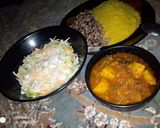 Cous cous d wake da miyar dankalimatakin girki10 hoto