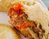 A picture of step 1 of Beans Pie.
