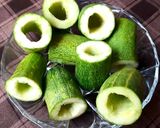 Hình bước làm 1 của món Canh DƯA LEO nhồi thịt