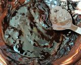 Foto langkah ke 6 dari resep Bolu Coklat Keju Super Lembut.