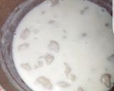 A picture of step 5 of Kunun flour/ danwaken madara.