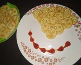 क्रिस्पी सूजी स्माइली (Crispy suji smiley recipe in Hindi) रेसिपी चरण 3 फोटो