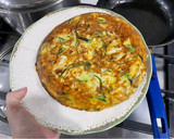 Foto del paso 3 de la receta: Tortilla fácil de zapallito italiano