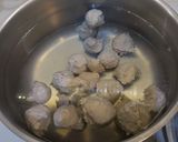 Foto langkah ke 4 dari resep Bakso ati ayam campur daging ayam.