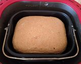 Félbarna kenyér magvakkal, kenyérsütőgépben készítve recept fázis 7 fotója