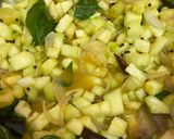 A picture of step 5 of Ridge gourd fry/Tori ki sabzi.