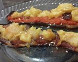 Foto del paso 12 de la receta: Berenjenas a la pizza...🤨🙄🤔🍕🍆🍅🧀🥓🍕