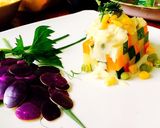 Hình bước làm 5 của món Salad Nga