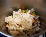 A picture of step 3 of Minestrone with Leftovers.