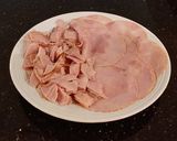 A picture of step 3 of Individual Chicken Cordon Bleu.