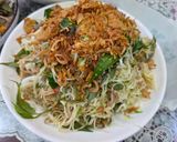 Hình bước làm 3 của món Cháo Gỏi Gà