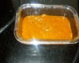 A picture of step 5 of Orange burfi.