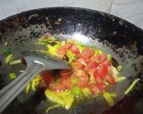 A picture of step 3 of Masala Pasta.