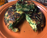 Foto del paso 5 de la receta: Tortilla de papa, con radicheta y ciboulette!!!!