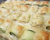 Foto del paso 3 de la receta: Canelones de calabacín rellenos de atún y queso de cabra