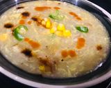 A picture of step 6 of Chicken corn soup.