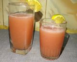 A picture of step 3 of Watermelon orange lemonade.