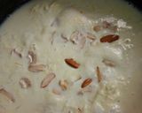 A picture of step 6 of #Mango...Mango kheer.