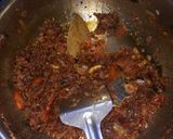 A picture of step 4 of Masala Baingan.