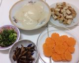 Hình bước làm 1 của món Canh Bánh Phồng Tôm Chay