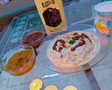A picture of step 4 of Dahi Phulki Chaat.