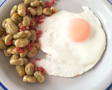 Foto del paso 2 de la receta: Habas con jamón y huevo