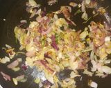 A picture of step 3 of Cream of potato soup & Croutons.
