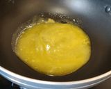 A picture of step 1 of Walnut Halwa.