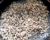A picture of step 2 of Coconut, split black gram chutney.