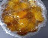 A picture of step 8 of Mango & Lime Agar Jelly.