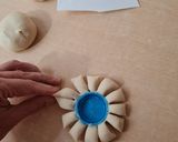 Foto del paso 6 de la receta: Girasoles de pan y chocolate 🌻 🌻 🌻 🌻 🌻 🌻