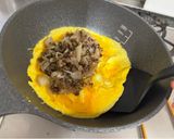 A picture of step 5 of My Mom’s Meat Omelette for Dinner.