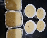 Foto langkah ke 4 dari resep Bingka pisang / pudding pisang / kadobok pisang.
