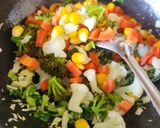 A picture of step 2 of Wholesome Veggies Lemon Coriander Soup - New Year 2026 Post Party Detox Healthy Soup.