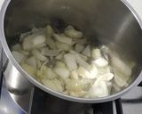 A picture of step 2 of Easy Mushroom Soup.