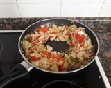 Foto del paso 5 de la receta: Sateado de pasta con verduras (Teriyaki)