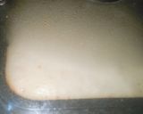 A picture of step 7 of Flag cake without oven.