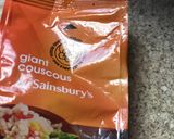 A picture of step 2 of Giant couscous fritters.