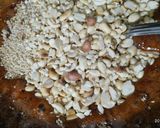 A picture of step 2 of Peanut and sesame seed chikki.