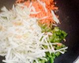 A picture of step 2 of Tandoori momos.