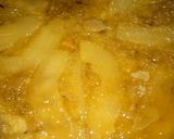A picture of step 7 of Up-side-down fresh Pear Cake with nuts.