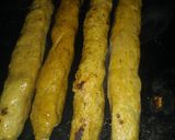 A picture of step 8 of Seekh kababs.