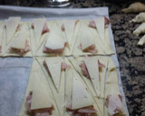 Foto del paso 3 de la receta: Croissant de hojaldre jamón y queso