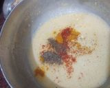 A picture of step 2 of Aloo toast.