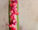 A picture of step 4 of Cucumber wraps.