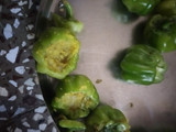 કેપ્સિકમ મરચાં નું ભરેલું શાક (Stuffed Capsicum Marcha Shak Recipe In Gujarati)