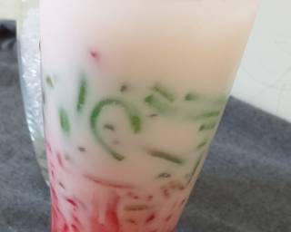 Es Cendol Sirup Pisang Susu (Tape Singkong) - Step 4