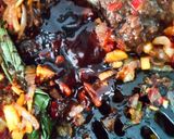 Gambar langkah 7 resipi Cencaru Goreng Kicap Pedas.