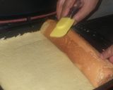 Foto langkah ke 8 dari resep Lapis Legit Roll Teflon Happycall Ekonomis (6 telur).