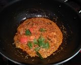 A picture of step 7 of Mushroom Biryani.